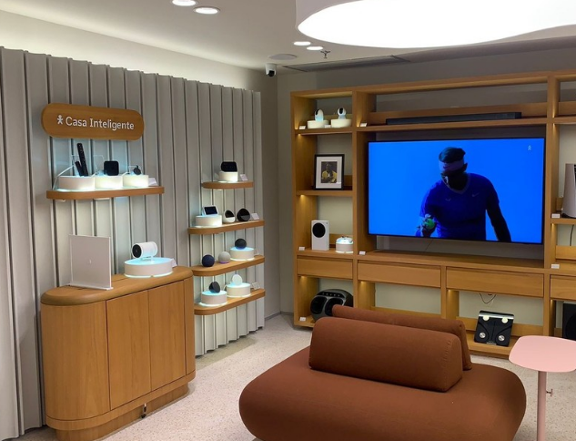 Showroom LAPIDAR com móveis planejados